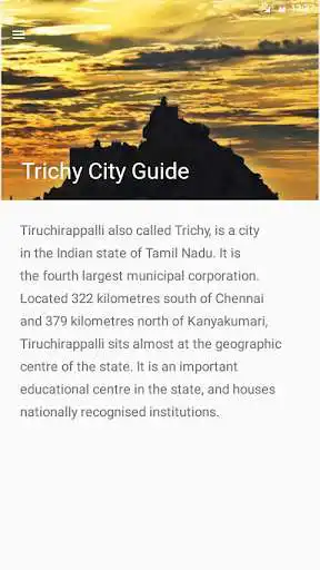 Play Trichy City Guide  and enjoy Trichy City Guide with UptoPlay