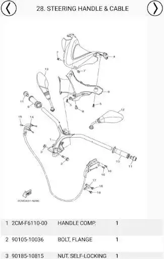 Play TRICITY parts catalogue viewer