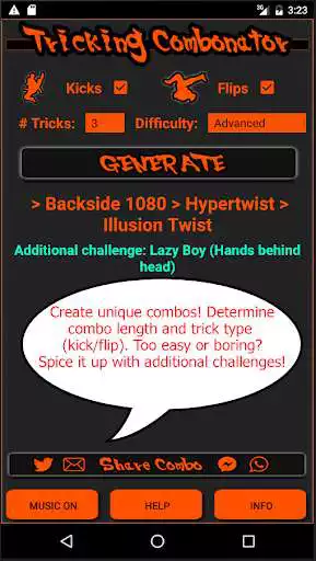 Play Tricking Combonator