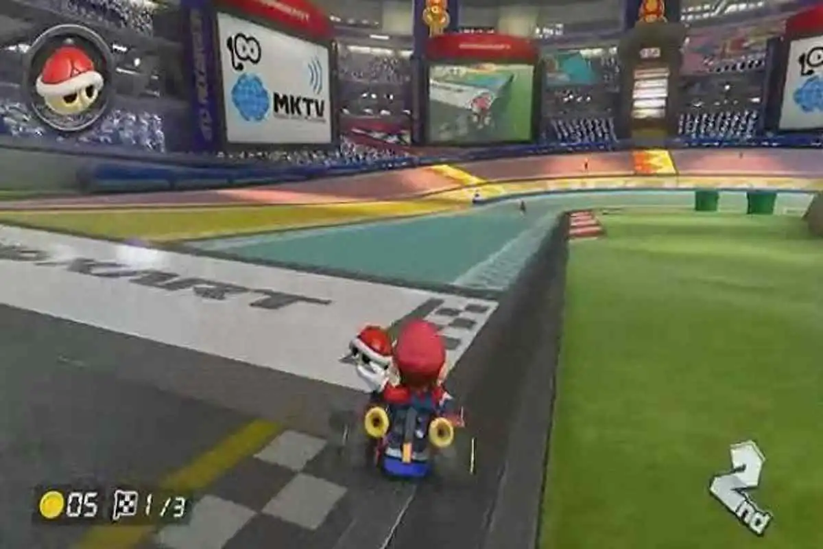 Play Trick Mario Kart 8