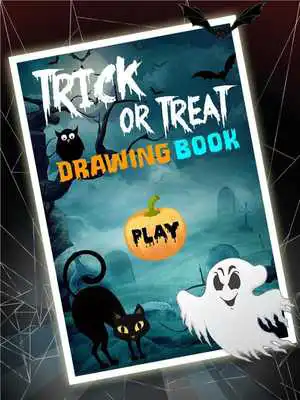 Play Trick Or Treat Coloring Book