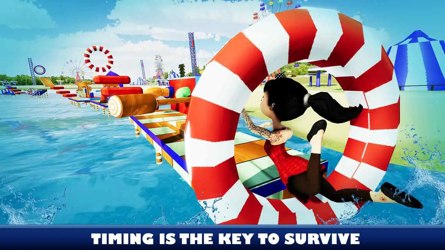 Play Tricky Adventure Stuntman Water Run : Water Stunts
