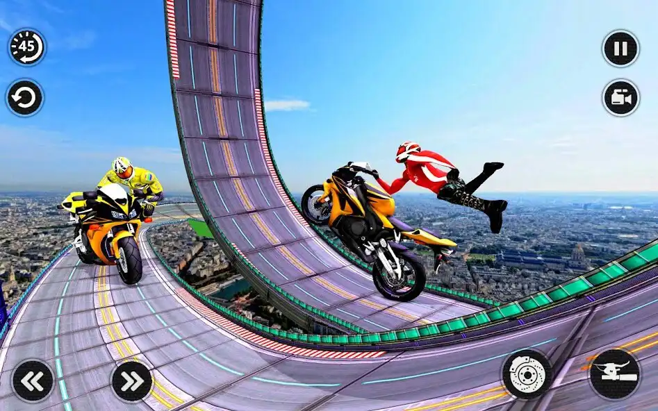 Play Tricky Bike Master Impossible Stunts Legend 2019  and enjoy Tricky Bike Master Impossible Stunts Legend 2019 with UptoPlay