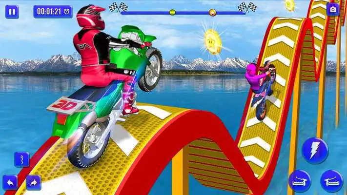 Play Tricky Bike Trail Rivals