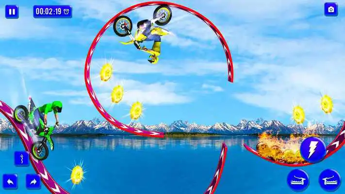 Play Tricky Bike Trail Rivals