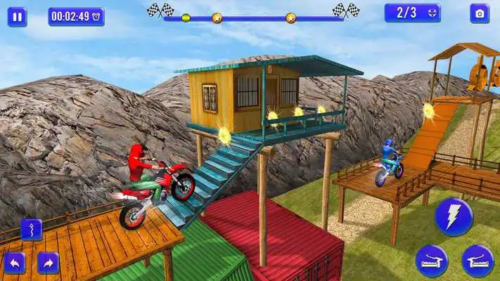 Play Tricky Bike Trail Rivals