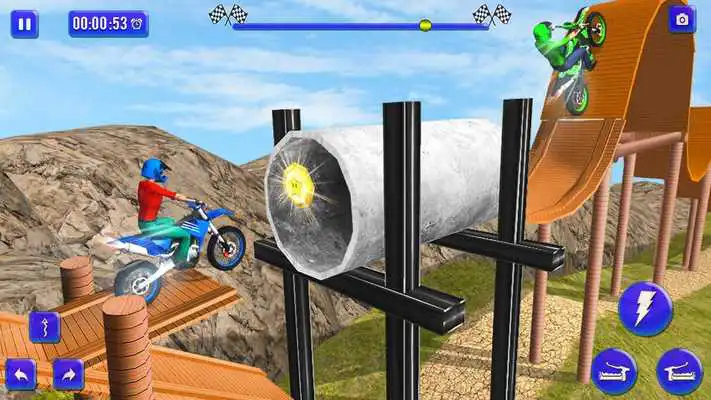 Play Tricky Bike Trail Rivals