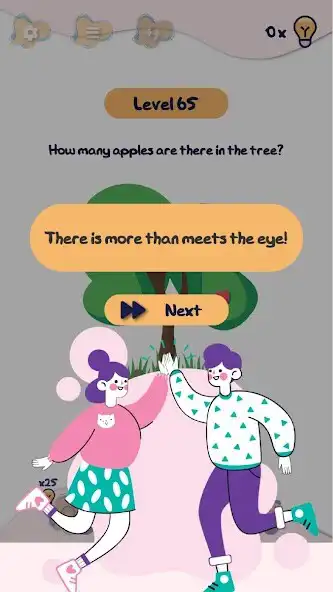 Play Tricky Brain Puzzle as an online game Tricky Brain Puzzle with UptoPlay