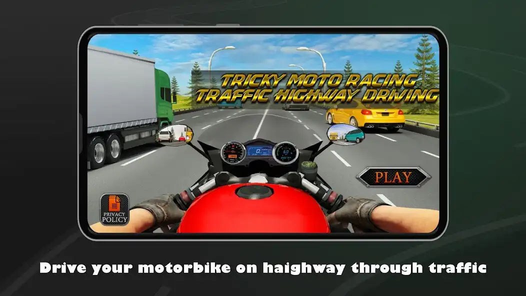 Play Tricky Moto Highway Driving  and enjoy Tricky Moto Highway Driving with UptoPlay