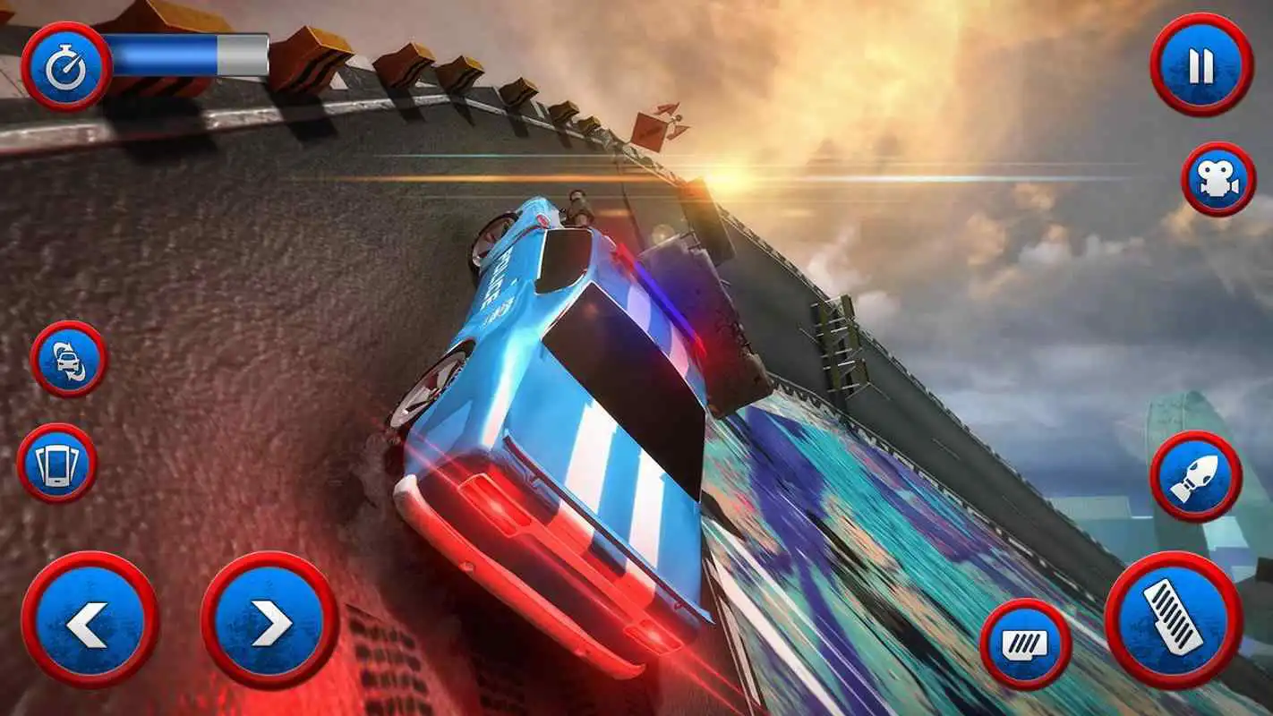 Play Tricky Police Car Stunts: Car Racing Stunt Game