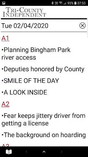 Play Tri-county Independent eEdition as an online game Tri-county Independent eEdition with UptoPlay