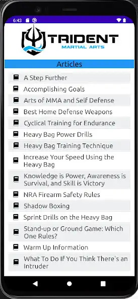 Play Trident - Learn Self-Defense as an online game Trident - Learn Self-Defense with UptoPlay