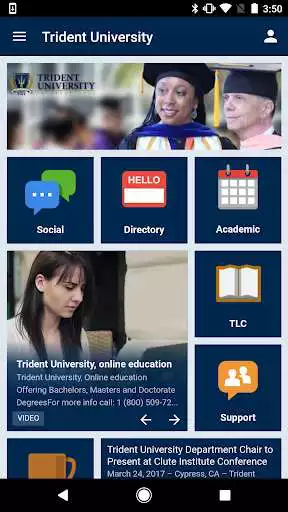 Play Trident University Mobile App