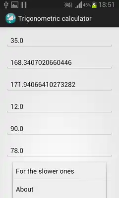 Play Trigonometric calculator2