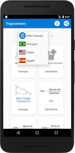 Play Trigonometry Calculations as an online game Trigonometry Calculations with UptoPlay