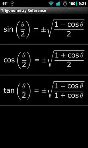 Play Trigonometry Reference as an online game Trigonometry Reference with UptoPlay