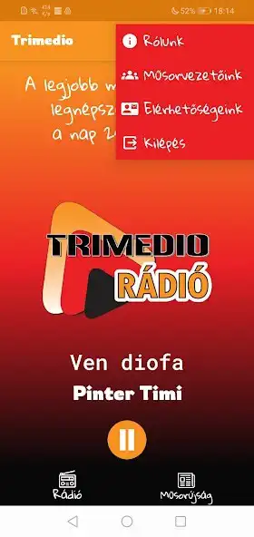 Play Trimedio Rádió  and enjoy Trimedio Rádió with UptoPlay