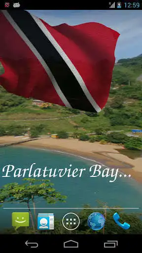 Play Trinidad & Tobago Flag Live Wallpaper  and enjoy Trinidad & Tobago Flag Live Wallpaper with UptoPlay