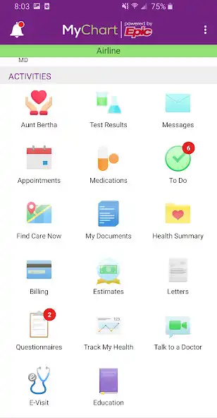 Play Trinity Health MyChart as an online game Trinity Health MyChart with UptoPlay