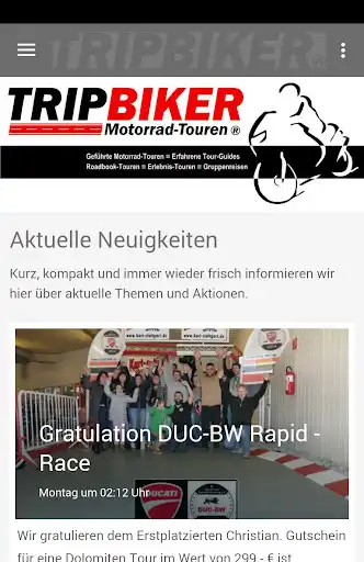 Play Tripbiker Motorrad-Touren  and enjoy Tripbiker Motorrad-Touren with UptoPlay