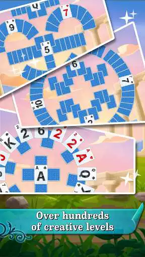 Play Tripeaks Solitaire 2 as an online game Tripeaks Solitaire 2 with UptoPlay
