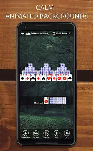 Play Tripeaks Solitaire Card Game as an online game Tripeaks Solitaire Card Game with UptoPlay