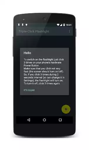 Play Triple-Click Flashlight Play Triple-Click Flashlight