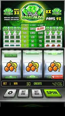 Play Triple Emeralds Slots HD