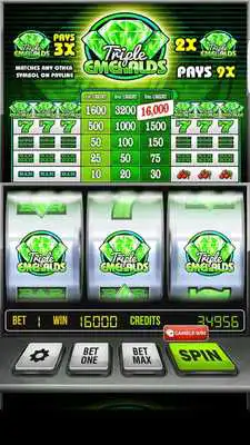Play Triple Emeralds Slots HD
