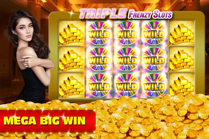 Play Triple Frenzy Slots as an online game Triple Frenzy Slots with UptoPlay