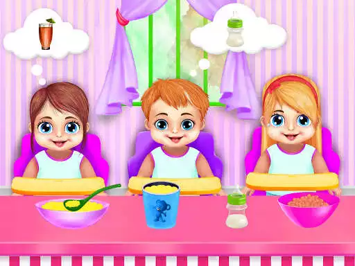 Play APK Triplet Baby Care Nursery Newborn Daycare  and enjoy Triplet Baby Care Nursery Newborn Daycare with UptoPlay com.ls.tripletbaby