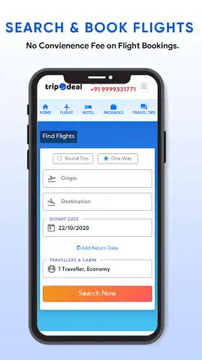 Play TripOdeal - Cheap Flights, Hotels, Packages & More as an online game TripOdeal - Cheap Flights, Hotels, Packages & More with UptoPlay