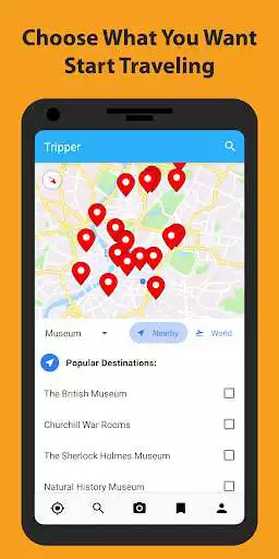 Play Tripper - Discover Nearby Locations  and enjoy Tripper - Discover Nearby Locations with UptoPlay