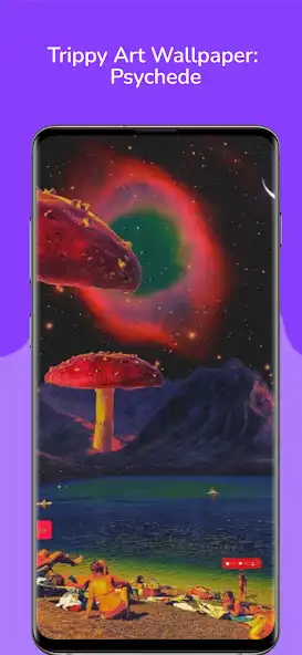 Play Trippy Art Wallpaper: Psychede as an online game Trippy Art Wallpaper: Psychede with UptoPlay