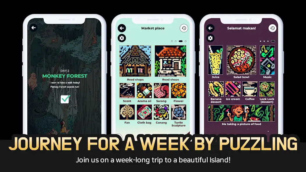 Play Trip To Nonogram - Bali Ubud  and enjoy Trip To Nonogram - Bali Ubud with UptoPlay