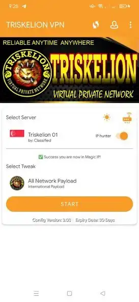Play TRISKELION VPN as an online game TRISKELION VPN with UptoPlay