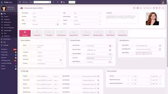 Play TriSys Apex Recruitment CRM