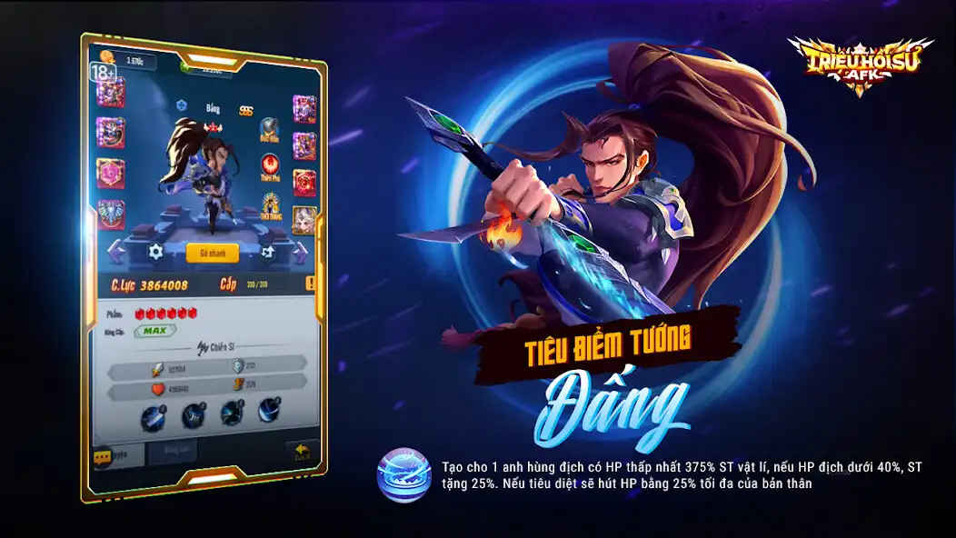 Play Triệu Hồi Sư AFK as an online game Triệu Hồi Sư AFK with UptoPlay
