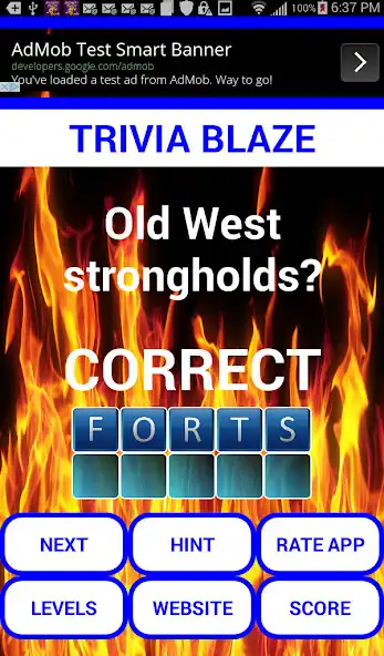 Play Trivia Blaze as an online game Trivia Blaze with UptoPlay