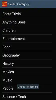 Play Trivia Facts Lite