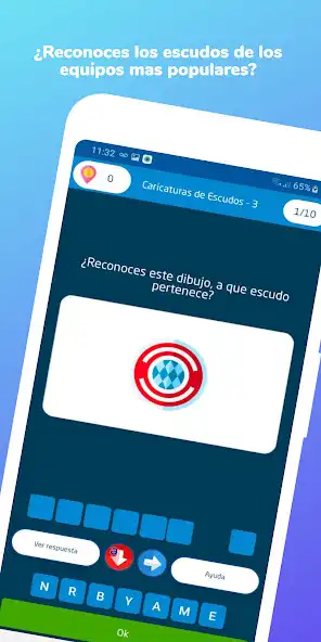 Play Trivia Futbolera - Quiz de Futbol as an online game Trivia Futbolera - Quiz de Futbol with UptoPlay