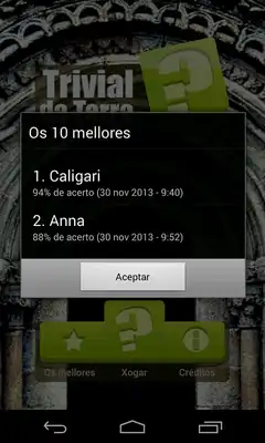 Play Trivial da Terra de Melide