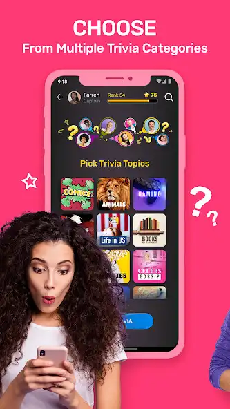 Play Trivia: Live 1vs1 Game  and enjoy Trivia: Live 1vs1 Game with UptoPlay