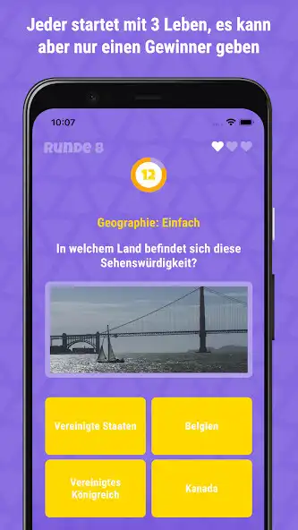 Play Trivial Survive: Quiz Spiel as an online game Trivial Survive: Quiz Spiel with UptoPlay
