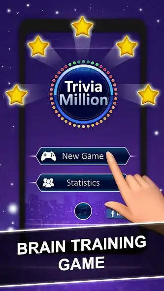 Play Trivia Million as an online game Trivia Million with UptoPlay