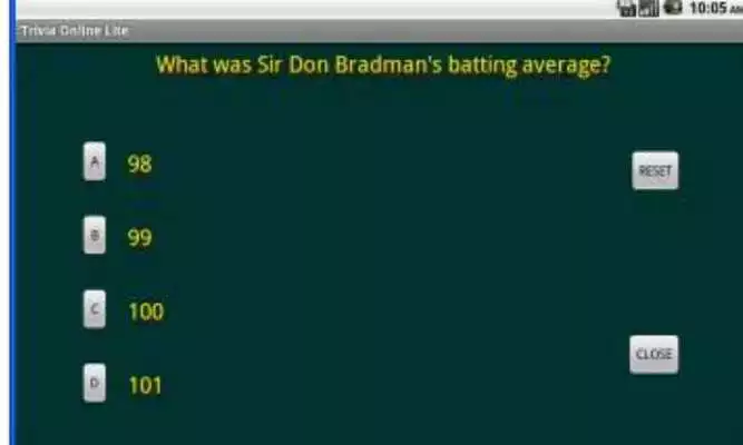 Play Trivia Online Lite