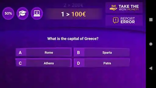 Play Trivia Quiz Get Rich as an online game Trivia Quiz Get Rich with UptoPlay