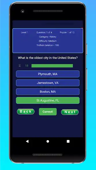 Play Trivia Troll: Answer Questions, Assemble Puzzles as an online game Trivia Troll: Answer Questions, Assemble Puzzles with UptoPlay