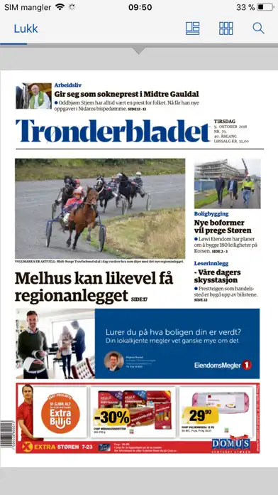 Play Trønderbladet eAvis as an online game Trønderbladet eAvis with UptoPlay