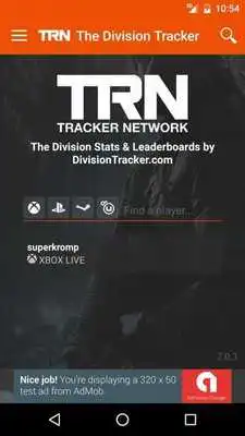 Play TRN Stats: The Division